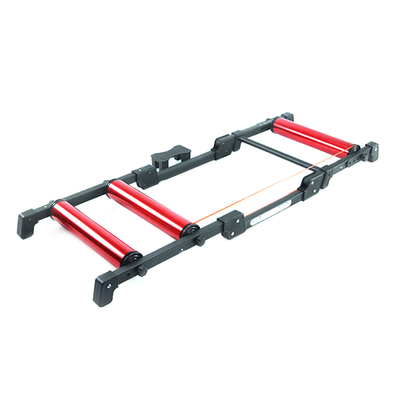 Bike Rollers Indoor Cycling Aluminum - Rolki rowerowe kryty ćwiczenia stacjonarne rowerowa