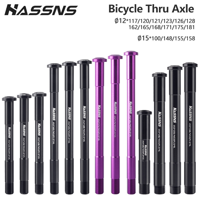 Thru Axle Adapter For Bike Trainer - HASSNS MTB Oś przelotowa 15x100 15x110