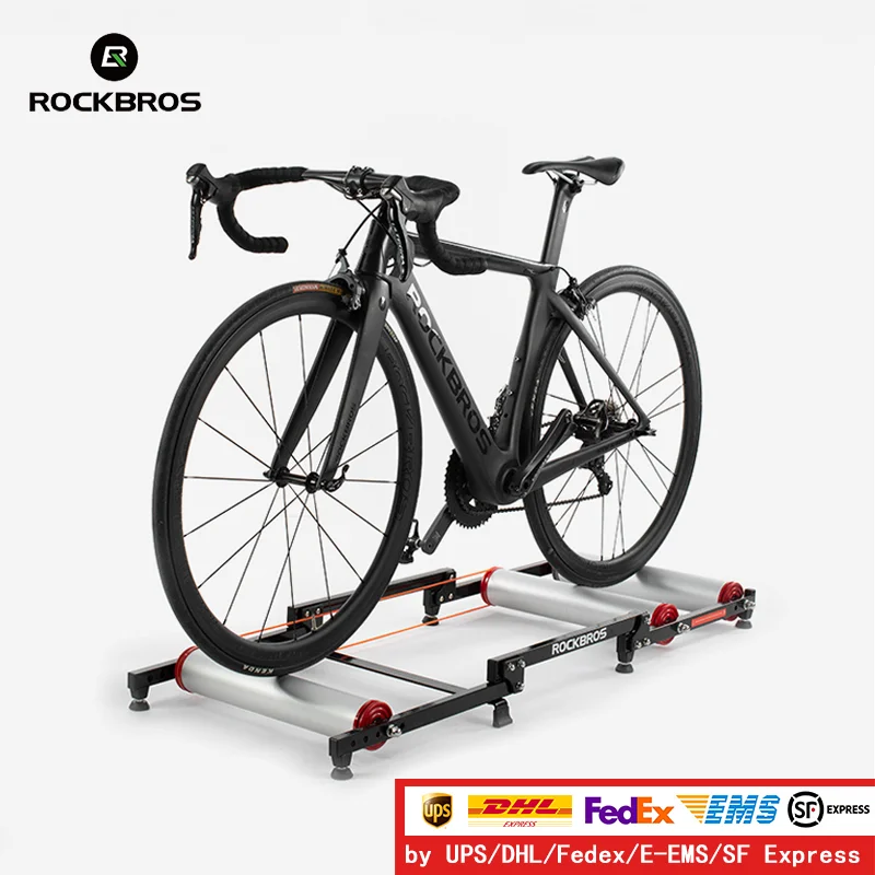 Bike Rollers Indoor Cycling Aluminum - ROCKBROS Rolki Treningowe do Roweru MTB