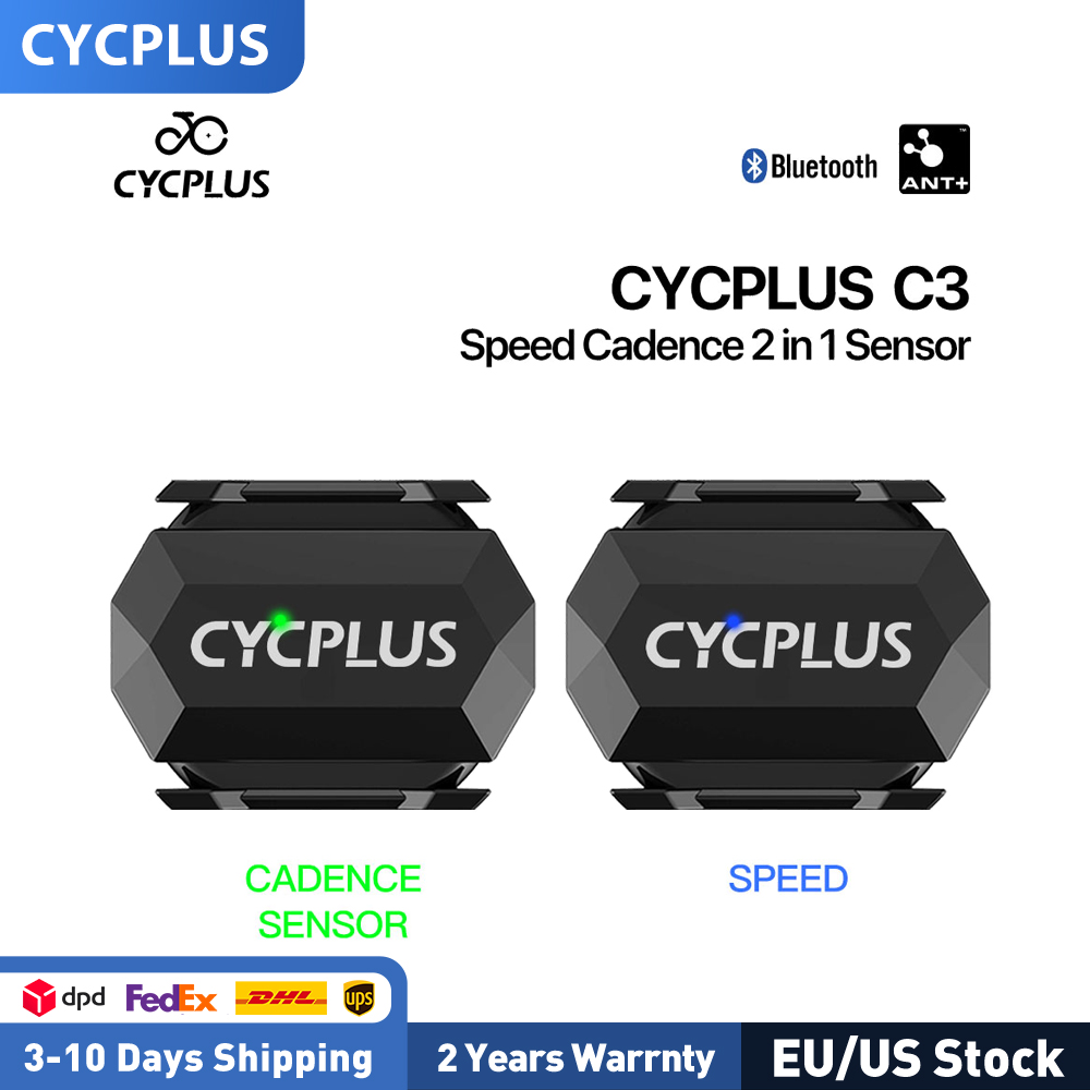 Komputer rowerowy CYCPLUS C3x2 – Cycling Speed Cadence Sensor Dual recenzja i cena