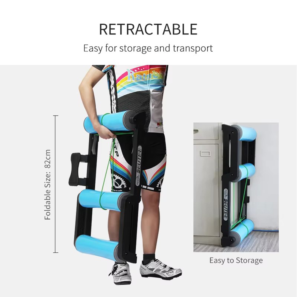 Rower Roller Trainer MTB Road  – Bike Rollers Indoor Cycling Aluminum recenzja i cena