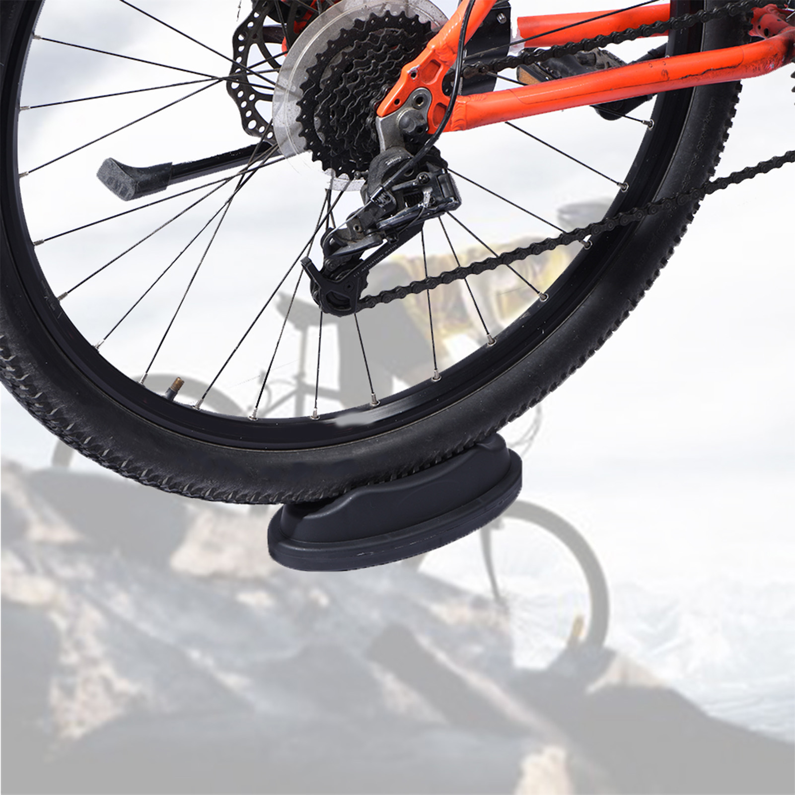 【Wyprzedaż】 Stojak do treningu – Bike Trainer Front Wheel Riser Block recenzja i cena