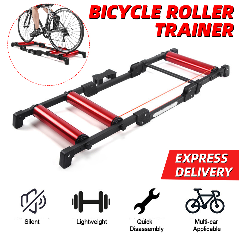 Rolki rowerowe do ćwiczeń w po – Bike Rollers Indoor Cycling Aluminum recenzja i cena