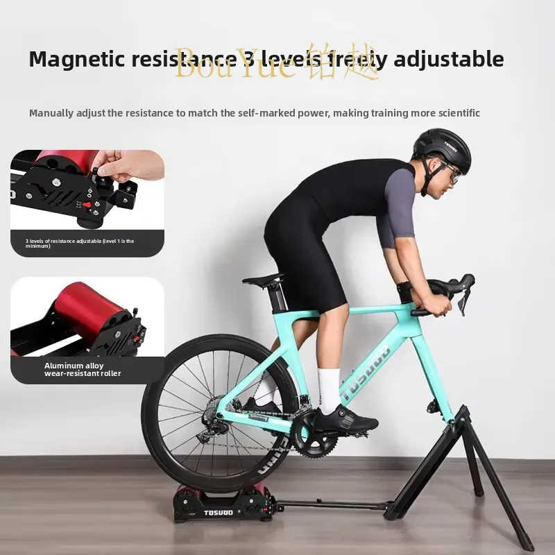 Magnetyczny rower treningowy d – Bike Rollers Indoor Cycling Aluminum recenzja i cena