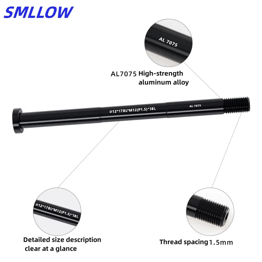 Oś przelotowa Smllow M12 do ro – Thru Axle Adapter For Bike Trainer recenzja i cena